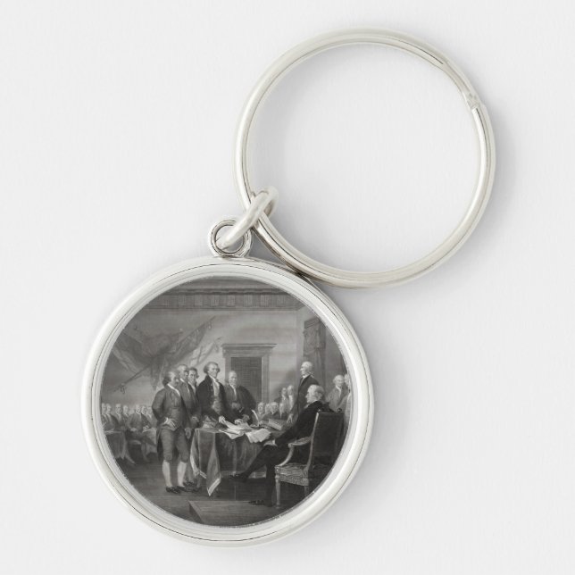 Declaration of Independence Key Ring (Front)