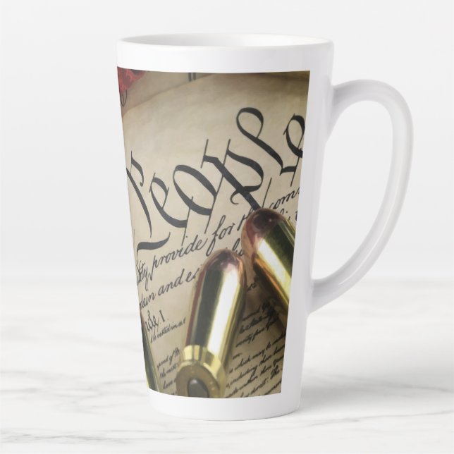 Declaration of Independence   Latte Mug (Right)
