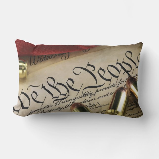 Declaration of Independence   Lumbar Cushion (Front)