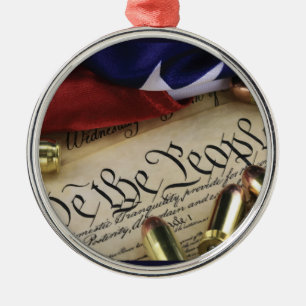 Declaration of Independence   Metal Tree Decoration