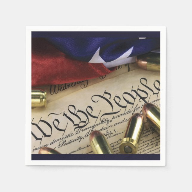 Declaration of Independence   Napkin (Front)