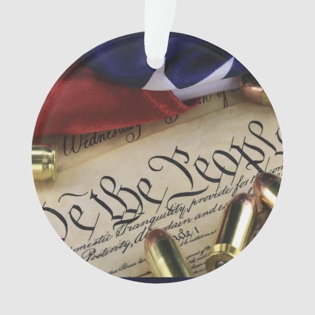 Declaration of Independence  Ornament (Front)