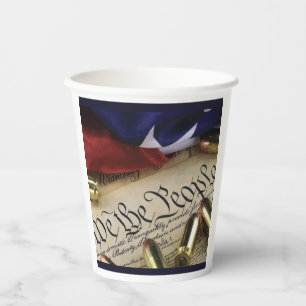 Declaration of Independence   Paper Cups