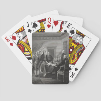 Declaration of Independence Playing Cards