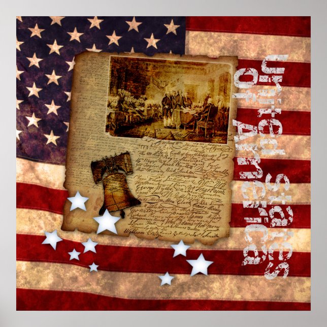 Declaration of Independence Poster (Front)