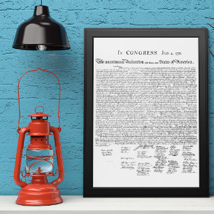 Declaration of Independence Poster