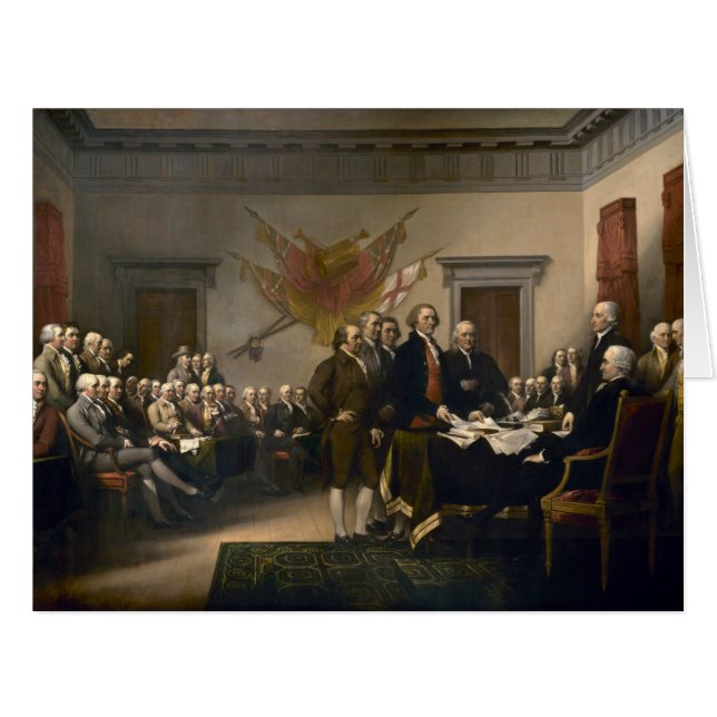 Declaration of Independence Presented To Congress (Front Horizontal)