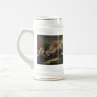 Declaration of Independence Presented To Congress Beer Stein