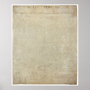 Declaration of Independence Print