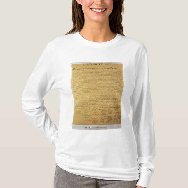 Declaration of Independence T-Shirt (Front)