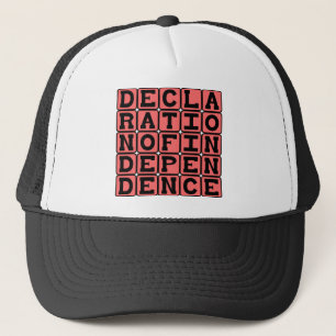 Declaration of Independence Trucker Hat