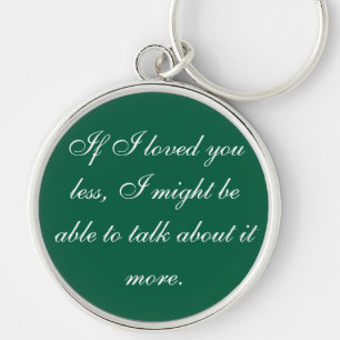 Declaration of Love by Mr. Knighley Key Ring