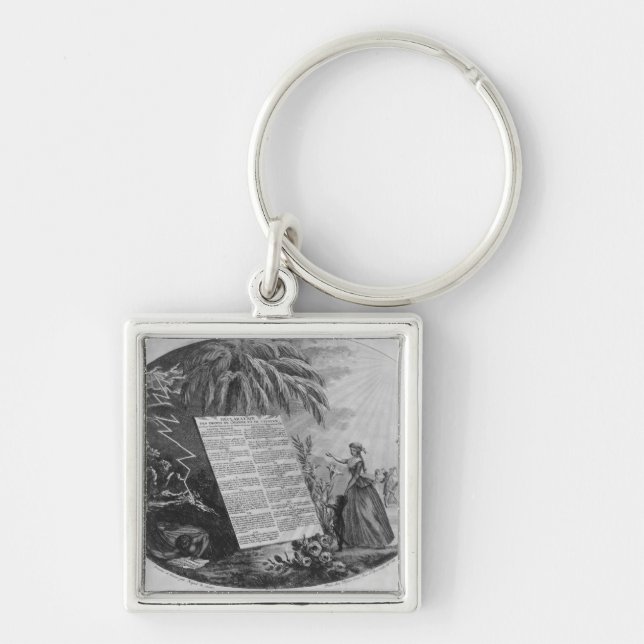 Declaration of the Rights of Man Key Ring (Front)