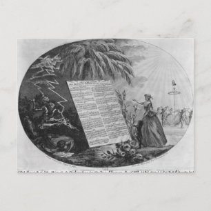 Declaration of the Rights of Man Postcard