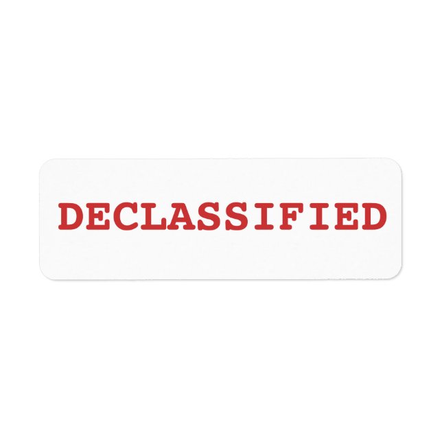 declassified (Front)
