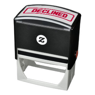 Declined - Self-inking Office & Business Stamp