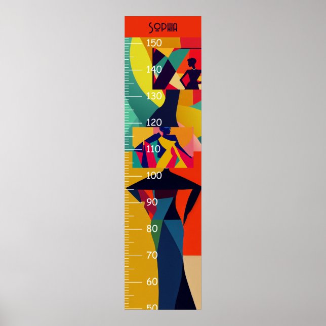 Deco Art Figure Growth Chart (Front)