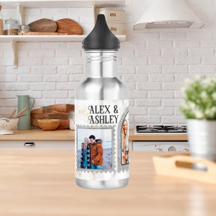 Deco Art Modern Customised Photo Name 532 Ml Water Bottle