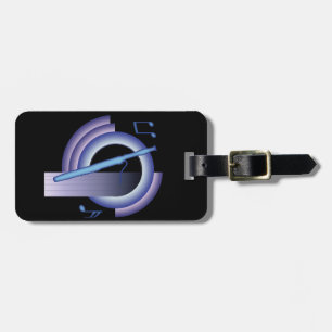 Deco Bassoon Luggage Tag