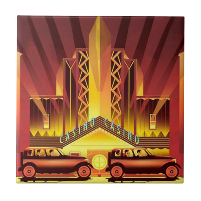 Deco Casino Tile (Front)
