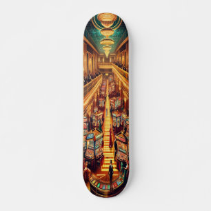 "Deco Cocktail Lounge Deck" Skateboard