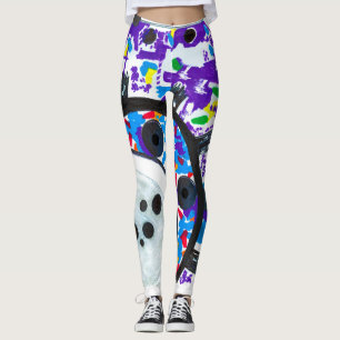 "Deco Cogs" Leggings