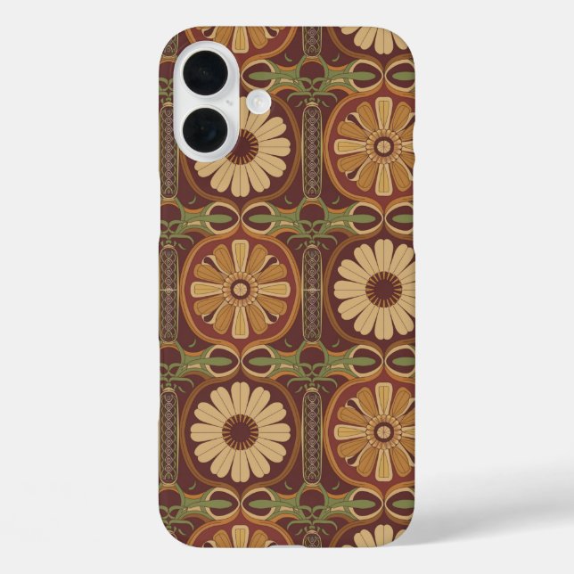 Deco Daisy Ethnic Bloom Case-Mate iPhone Case (Back)