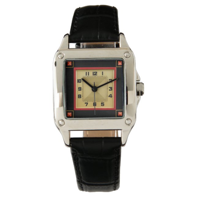 Deco Design Wall Clock Watch (Front)