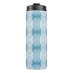 Deco Inspired Blues Thermal Tumbler