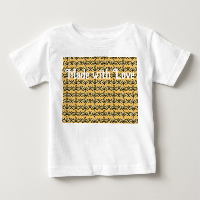Deco Leaves  Baby T-Shirt (Front)