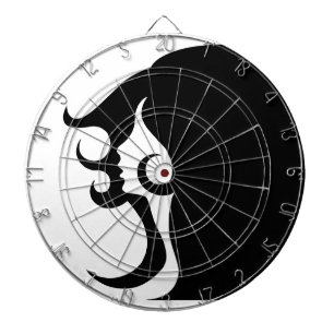 Deco Mod Woman Dartboard