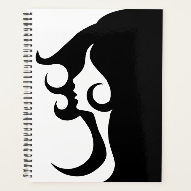 Deco Mod Woman Planner (Front)