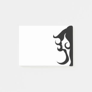 Deco Mod Woman Post-it Notes