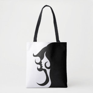 Deco Mod Woman Tote Bag
