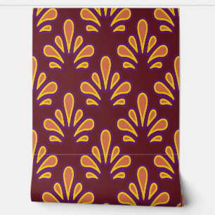 Deco Ploomf Yellow Wallpaper