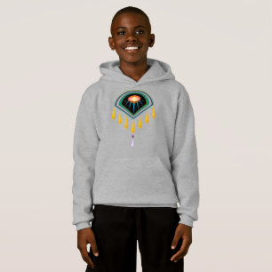 Deco Space Egg Kids Unisex Pullover Hoodie