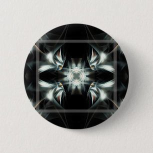Deco Star 6 Cm Round Badge