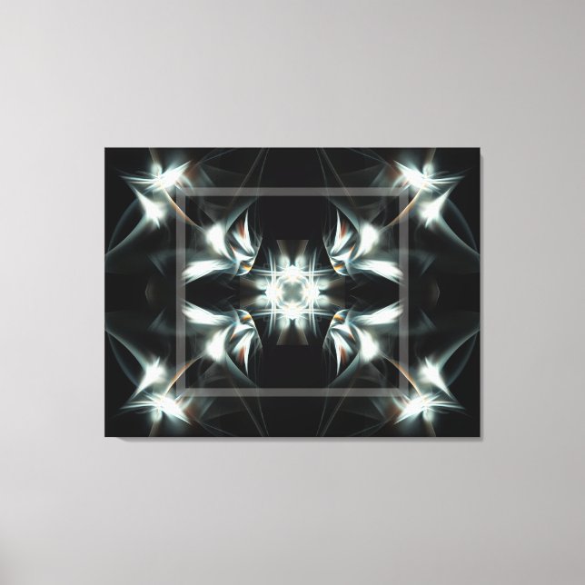 Deco Star Canvas Print (Front)