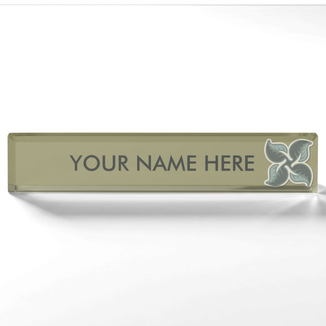 Deco tile 3 nameplate (Front)