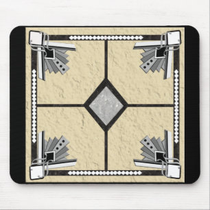 deco tile mouse pad
