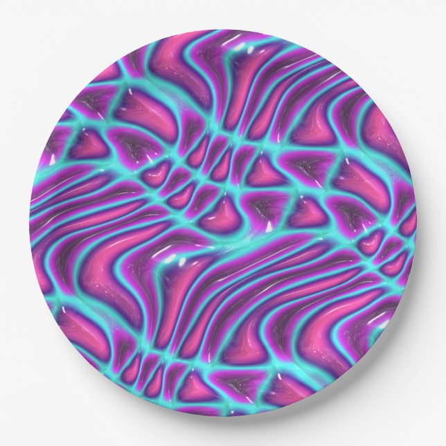 decoglam thermoplastic :  paper plate (Front)