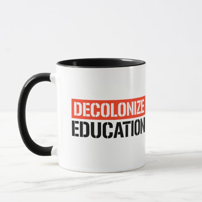 Decolonise Education Mug (Left)