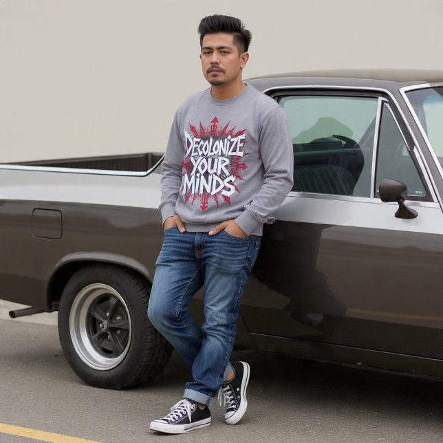 Decolonize Your Minds (Points) Sweatshirt (Creator Uploaded)