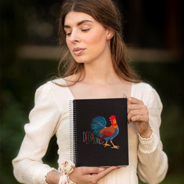 DeColores Cursillo Colourful Rooster Notebook (Creator Uploaded)