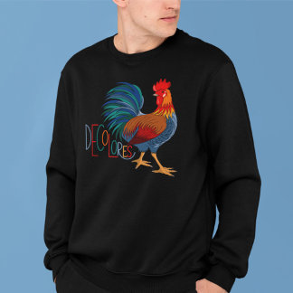 DeColores Cursillo Colourful Rooster Sweatshirt