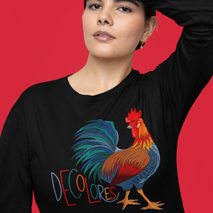 DeColores Cursillo Colourful Rooster T-Shirt