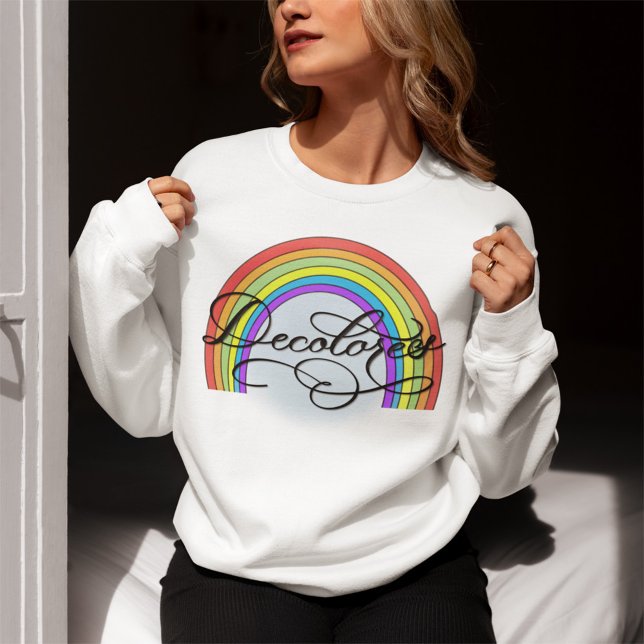 DeColores Cursillo Rainbow Faith Religion Sweatshirt (Creator Uploaded)
