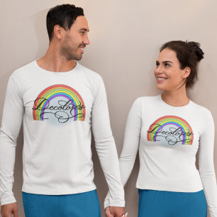 DeColores Cursillo Rainbow Faith Religion T-Shirt