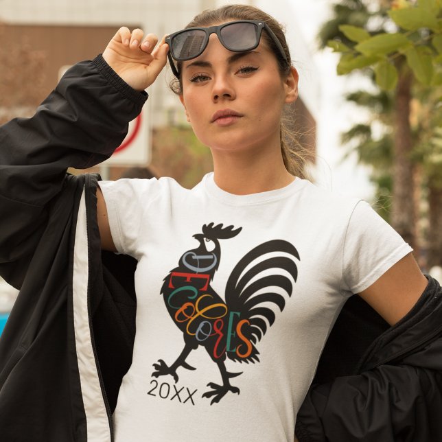 DeColores Cursillo Rooster Black Silhouette  T-Shirt (Creator Uploaded)