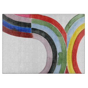 Deconstructed Rainbow - Horizontal Cutting Board